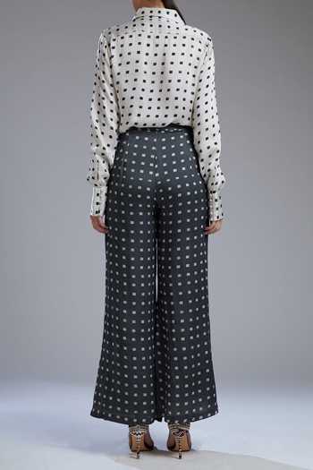 Koai Silk Polka Square Pant For Kids