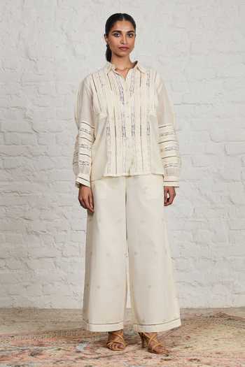 Sue Mue Georgia Organic Cotton Shirt & Pant Set 