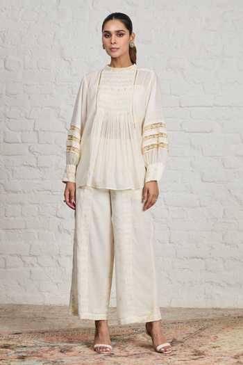 Sue Mue Louisa Organic Cotton Top & Pant Set 
