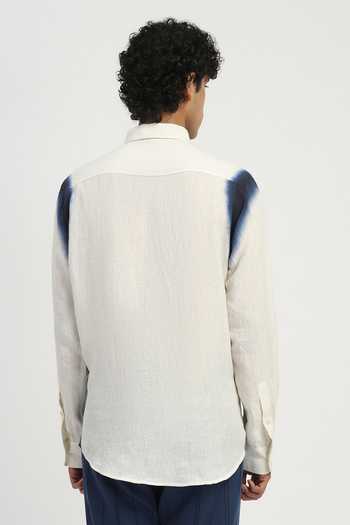 ABRAHAM AND THAKORE Ombre Print Shirt 