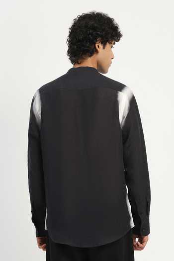 Abraham And Thakore Ombre Print Shirt 