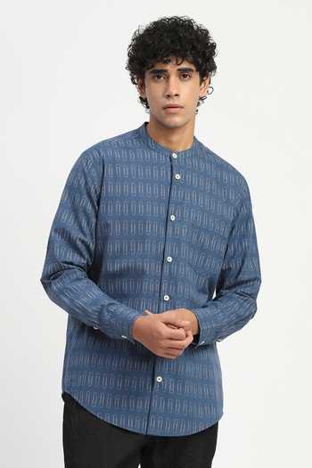 Abraham And Thakore Paperclip Print Shirt 