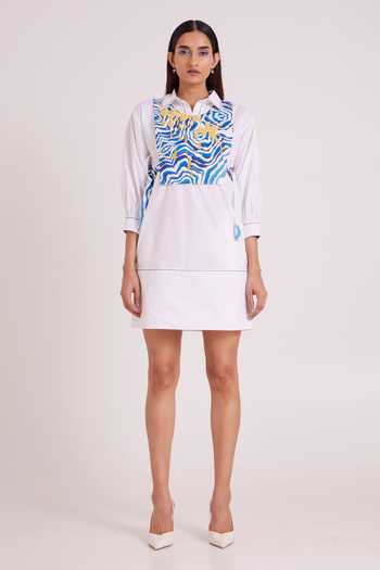MADDER MUCH Apollo Sunlit Tide Dress With Bib 