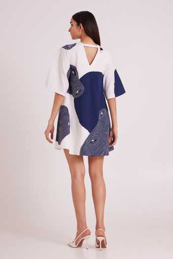 MADDER MUCH Chandra Embroidered Full Moon Dress 