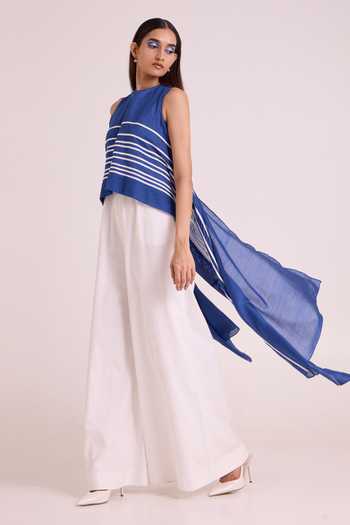 Buy MADDER MUCH Blue Idris Horizon Drift Jumpsuit Buy_MADDER MUCH_Blue Idris Horizon Drift Jumpsuit