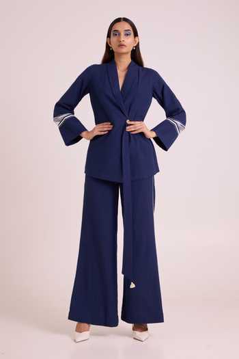 MADDER MUCH Danube Midnight Moon Blazer & Pant Set 