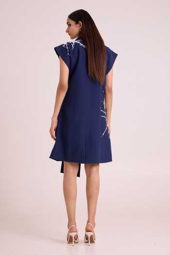 MADDER MUCH Laguna Tidal Blazer Dress With Bustier 