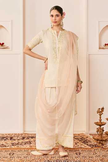 Sheetal Batra Anaisha Embroidered Short Kurta Set 