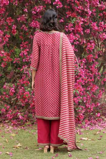 Summer By Priyanka Gupta Anargul Printed Kurta Set 
