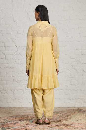 Sue Mue Cora Gathered Tunic & Salwar Set 