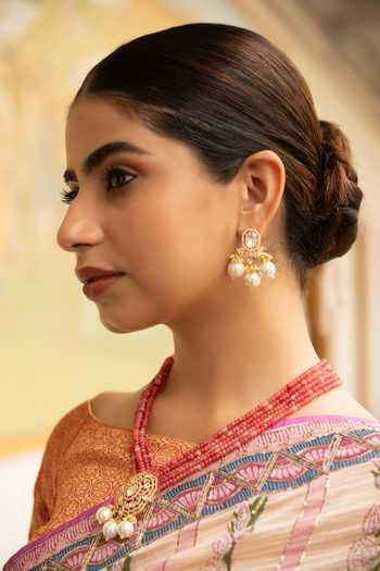 Xago Noor-E-Deewan Necklace With Earrings 