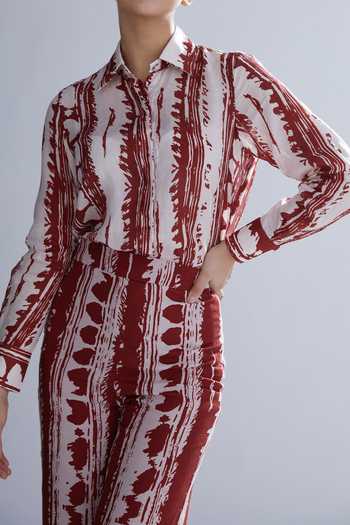 Koai Dabu Print Palazzos For Kids