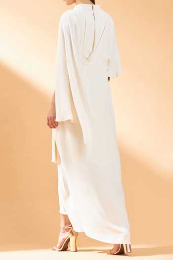 Aakaar Embroidered Gown For Kids