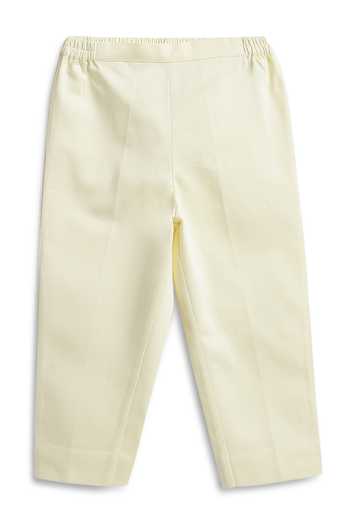 Buy_Tiber Taber_Cream Viscose Embroidery Bandhgala And Pant Set 