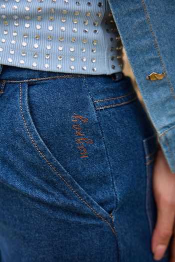 Buy Kay Kay Blue Denim Scoop Neck Adeline Gradient Jacket And Pant Set Buy_Kay Kay_Blue Denim Scoop Neck Adeline Gradient Jacket And Pant Set