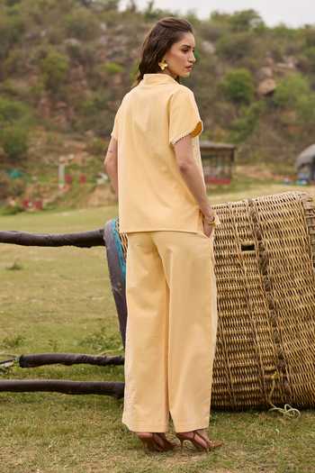 Kay Kay Felicity Embroidered Shirt & Pant Set 