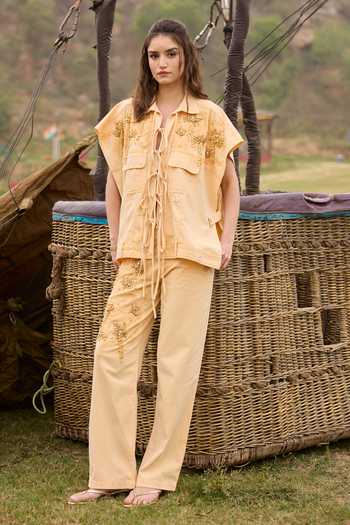 Kay Kay Noelle Tassel Tie Top & Pant Co-ord Set 