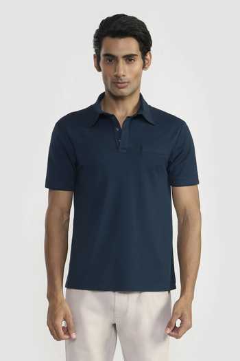 Perona Navy Brandon Men T-Shirt 