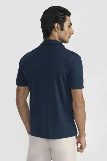 Perona Navy Brandon Men T-Shirt 
