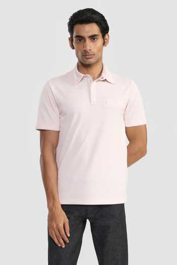 Perona Pink Brandon Plain T-Shirt 