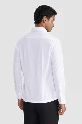 Perona White Walter Plain T Shirt 