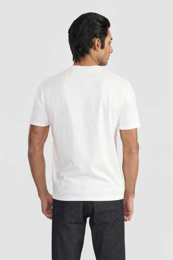 Perona White Kobe Solid T-Shirt 
