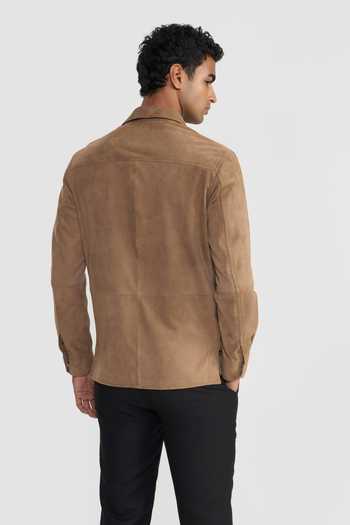 Perona Camel Nico Textured Jacket 