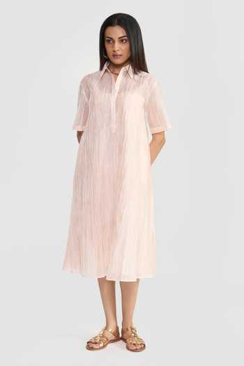 Perona Blush Delilah Shirt Dress 