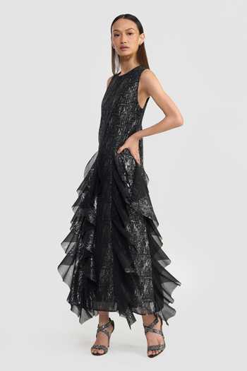 Perona Calista Ruffle Dress 