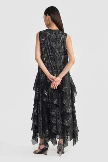 Perona Calista Ruffle Dress 