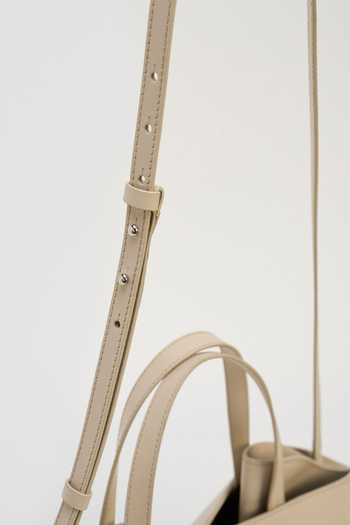 Perona Cream Katrin Mini Shoulder Bag at Aza Fashions Perona_Cream Katrin Mini Shoulder Bag _at_Aza_Fashions