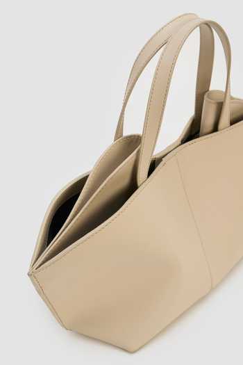 Shop Perona Cream Katrin Mini Shoulder Bag Shop_Perona_Cream Katrin Mini Shoulder Bag