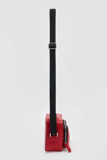Perona Red Candy Sol Crossbody Bag Online at Aza Fashions Perona_Red Candy Sol Crossbody Bag _Online_at_Aza_Fashions