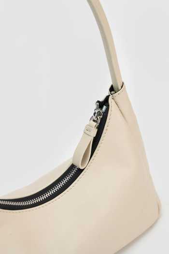 Perona Beige Vanilla Kiera Mini Handbag at Aza Fashions Perona_Beige Vanilla Kiera Mini Handbag _at_Aza_Fashions