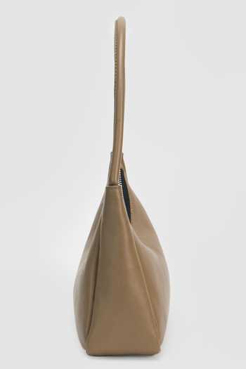 Perona_Taupe Kiera Mini Hand Bag _Online_at_Aza_Fashions