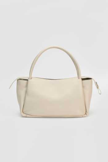 Perona Vanilla Shinobu Cream Tote Bag 