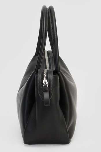 Shop_Perona_Black Testa Shinobu Compact Tote Bag _Online_at_Aza_Fashions