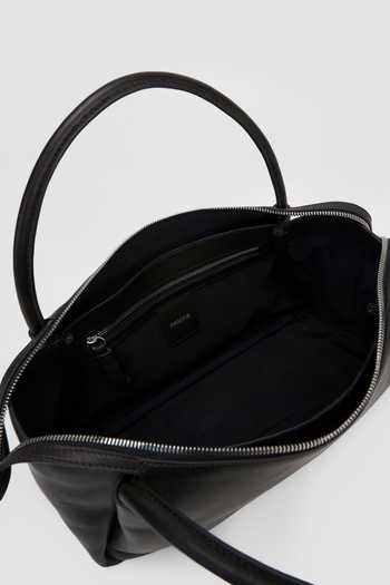 Perona_Black Testa Shinobu Compact Tote Bag _at_Aza_Fashions