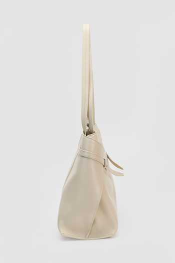 Perona Cream Madison Mini Shoulder Bag Online at Aza Fashions Perona_Cream Madison Mini Shoulder Bag _Online_at_Aza_Fashions