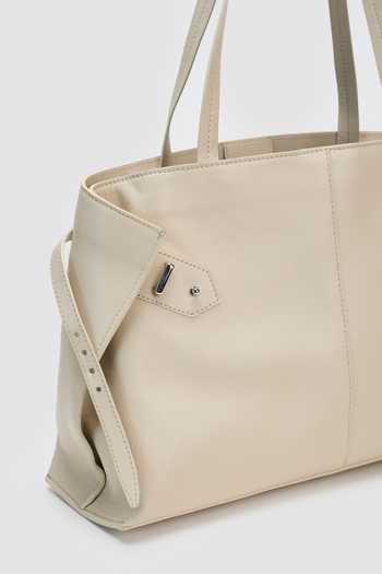 Shop Perona Cream Madison Mini Shoulder Bag Online at Aza Fashions Shop_Perona_Cream Madison Mini Shoulder Bag _Online_at_Aza_Fashions