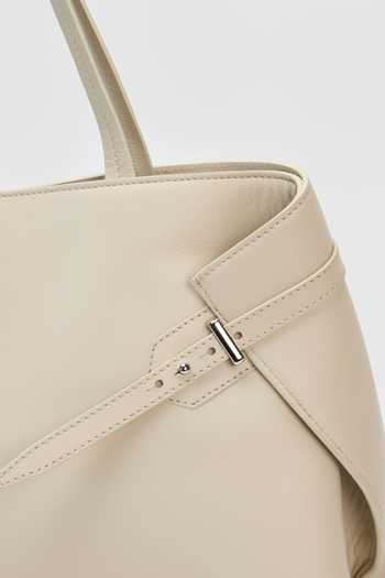 Perona Cream Madison Mini Shoulder Bag at Aza Fashions Perona_Cream Madison Mini Shoulder Bag _at_Aza_Fashions