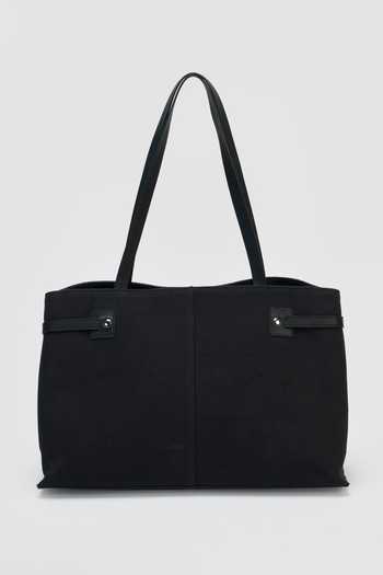 Perona Black Madison Mini Shoulder Bag