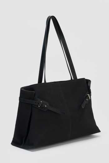 Perona Black Madison Mini Shoulder Bag