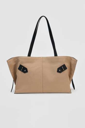 Buy Perona Beige Sand Madison Shoulder Bag Online at Aza Fashions Buy_Perona_Beige Sand Madison Shoulder Bag _Online_at_Aza_Fashions