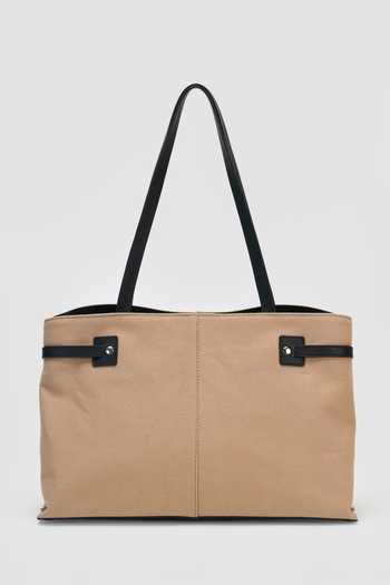 Perona Sand Madison Shoulder Bag