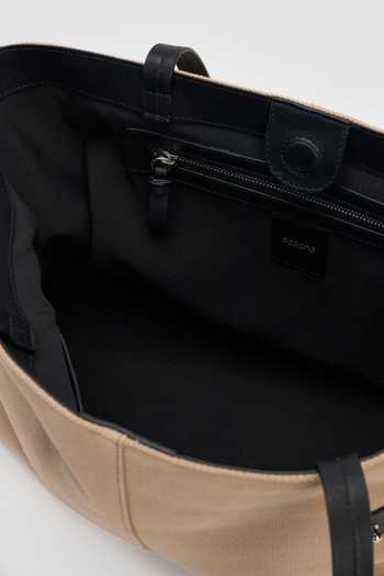 Perona Beige Sand Madison Shoulder Bag at Aza Fashions Perona_Beige Sand Madison Shoulder Bag _at_Aza_Fashions