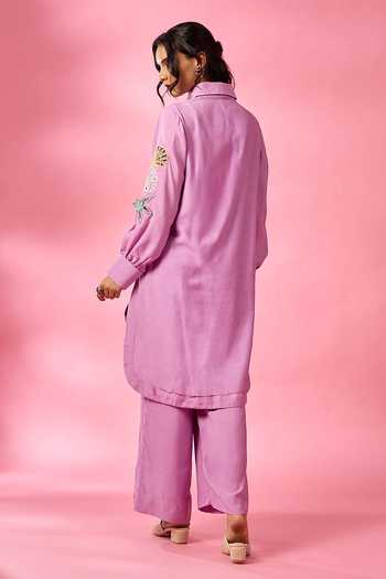 Neitri Coral Shore Embroidered Kurta & Pant Set 