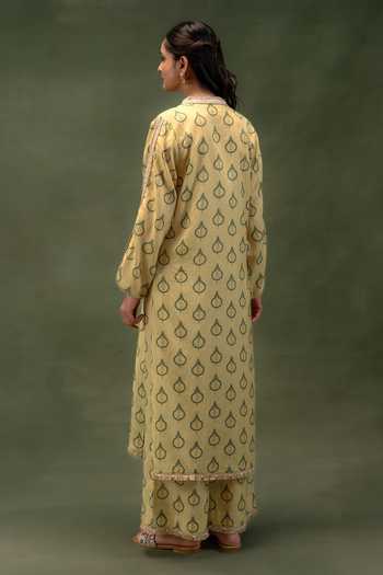 Grass & Sunshine Earthloom Printed Kurta & Pant Set 