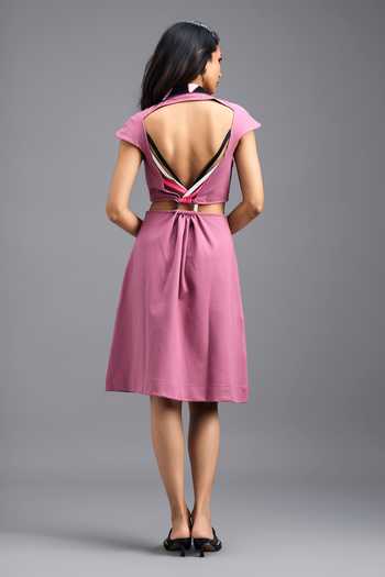 Deepika Arora Fit And Flare Midi Dress 