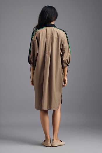 Deepika Arora Oversized Boxy Cotton Midi Dress 